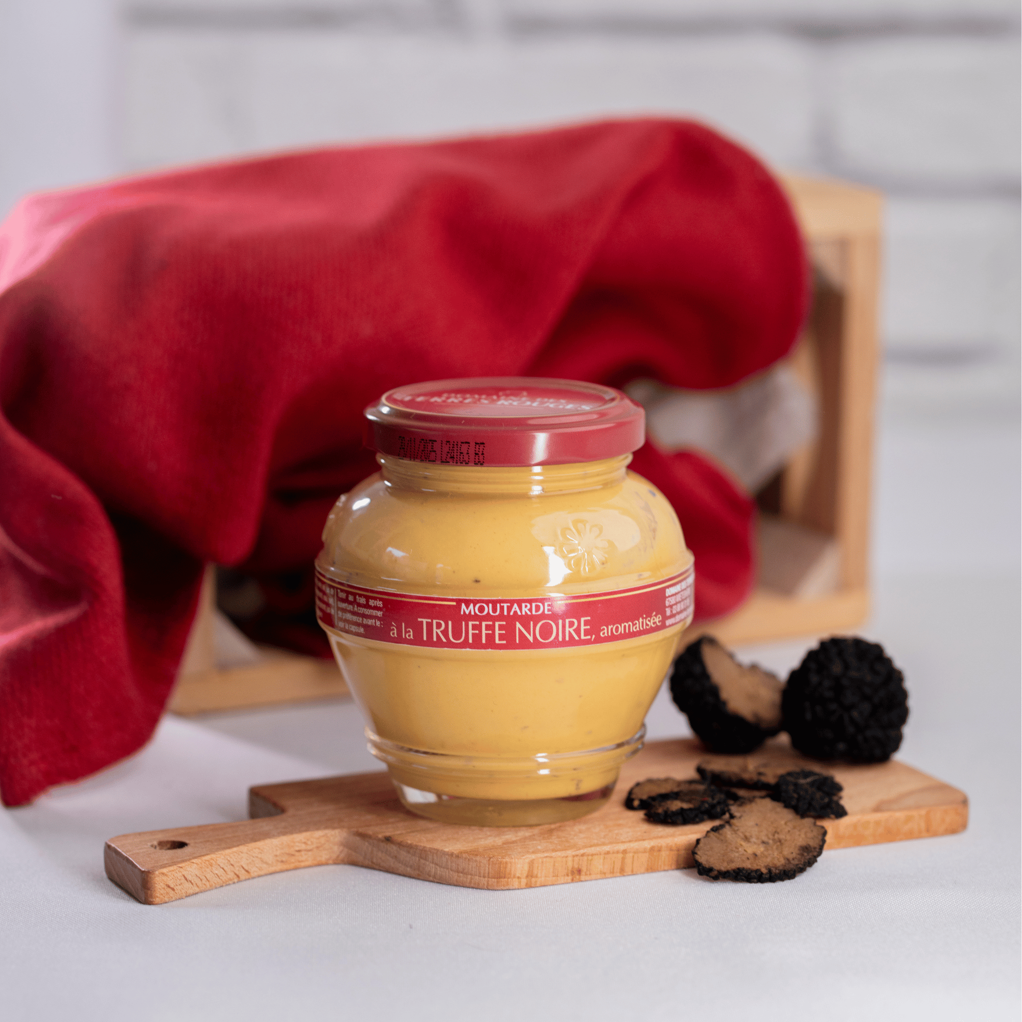 DOMAINE DES TERRES ROUGES – Großhandel Senf – Trüffelsenf 200 g1