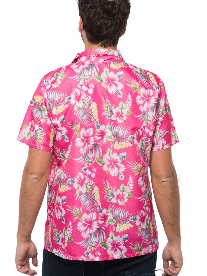 Partychimp - Wholesale Button Down Shirt - Men's - Hawai shirt Deluxe - Party Costume6