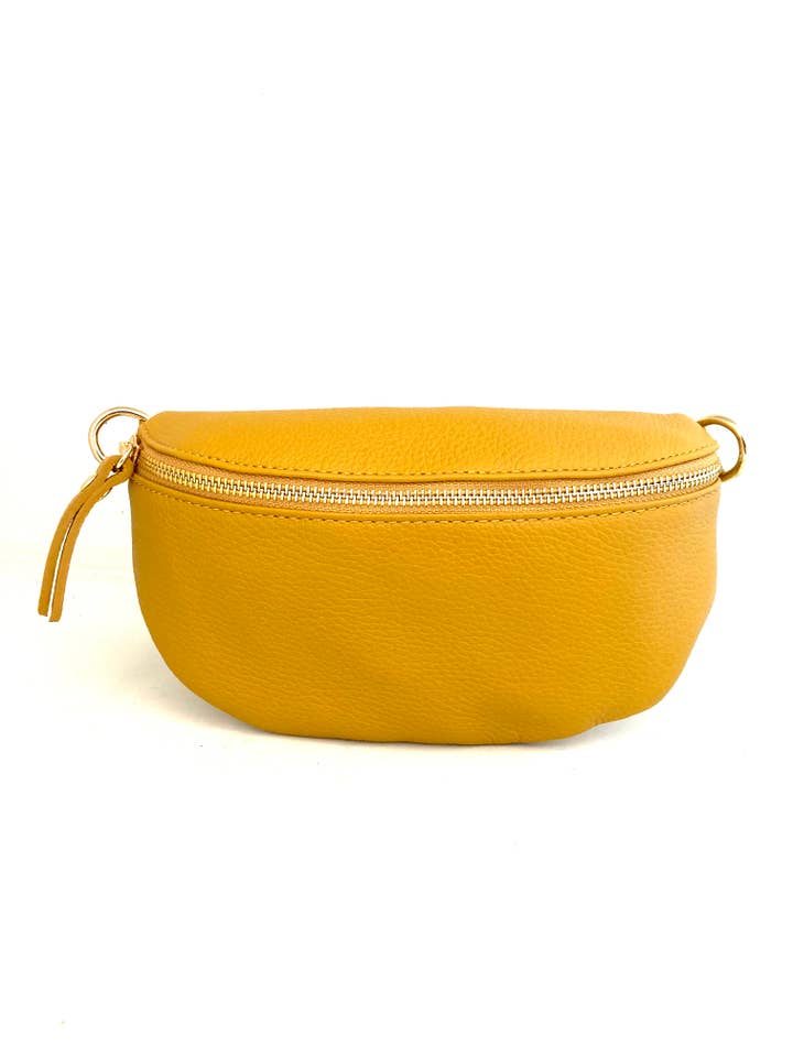 Cassette - Fanny Pack Crossbody Bag Yellow for wholesale by Cassette Barcelona