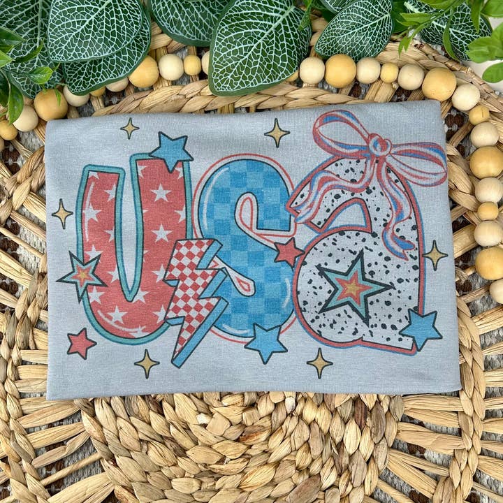 USA 4. juli T-shirt for engroshandel hos Vs design shop boutique