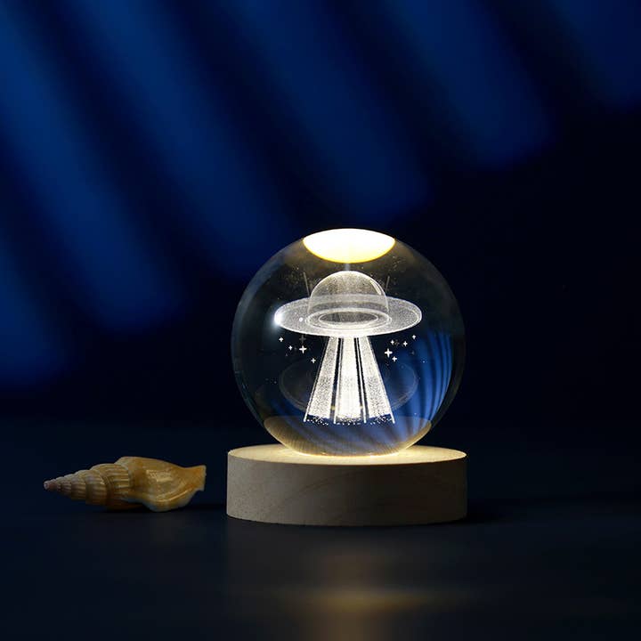 Crystal Ball Lamp Medium Ufo for wholesale by I-Total, I-Drink