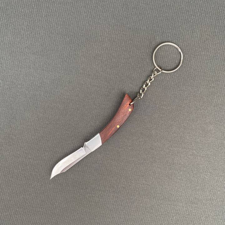 Mio Queena - Wholesale Pocket Knife/Holder - Wood & Acrylic Handle Foldable Stainless Steel Knife2