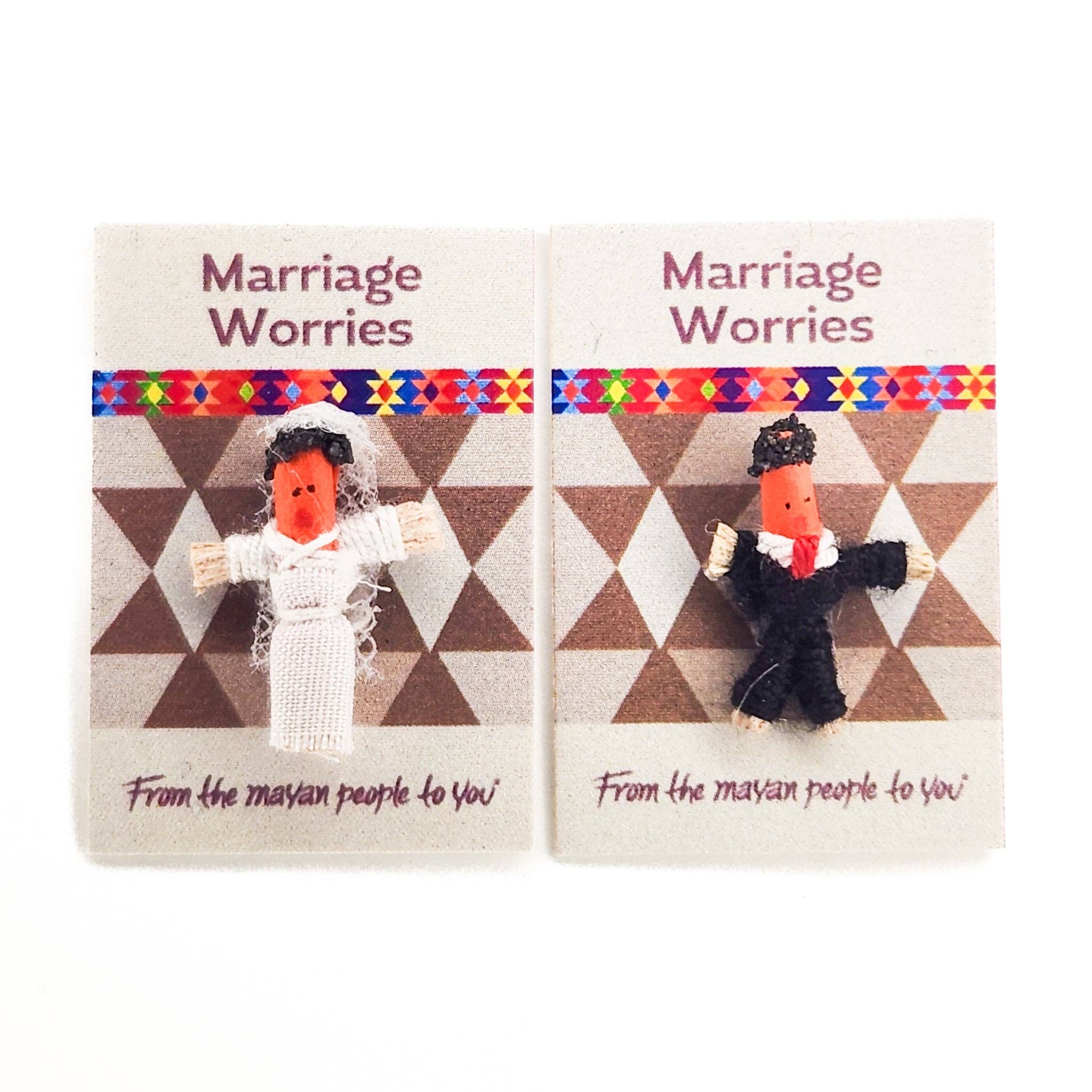 Upavim Crafts - Wholesale Doll - Kids - Mini Themed Worry People - Set of 4012