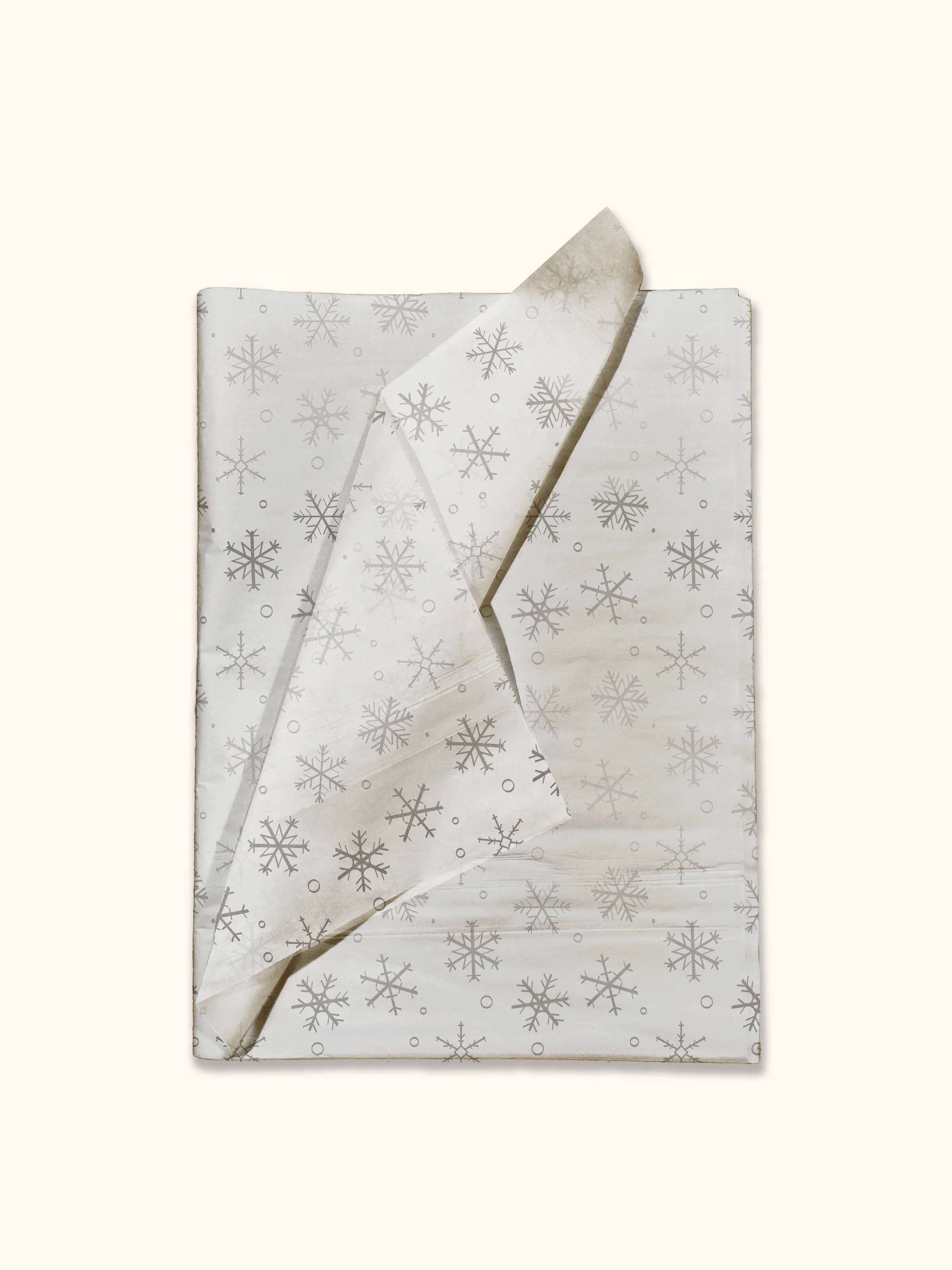 Eleven Fashion – wholesale Tissue paper – Snowflake Designer Premium Printed Tissue Paper