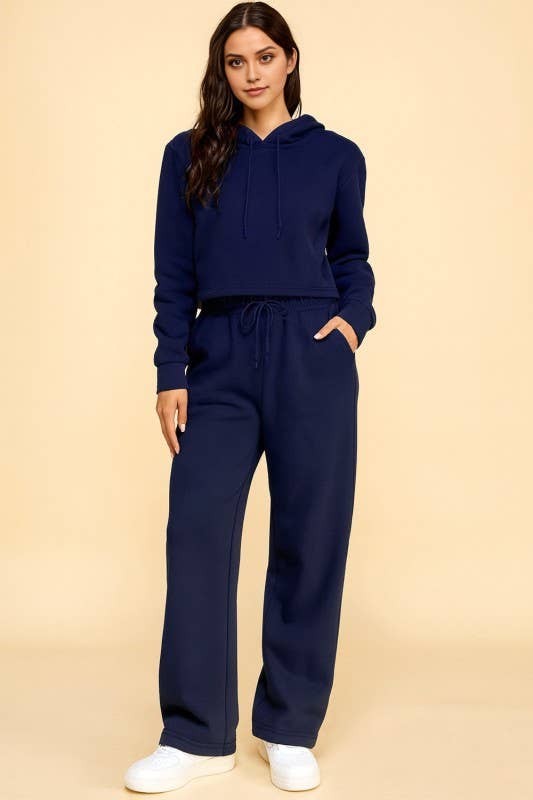 MIO WHOLESALE - Vente Ensemble de vêtements d'intérieur – femme - ENSEMBLE 2 PIÈCES EN MOLLETON FRENCH TERRY FS51714