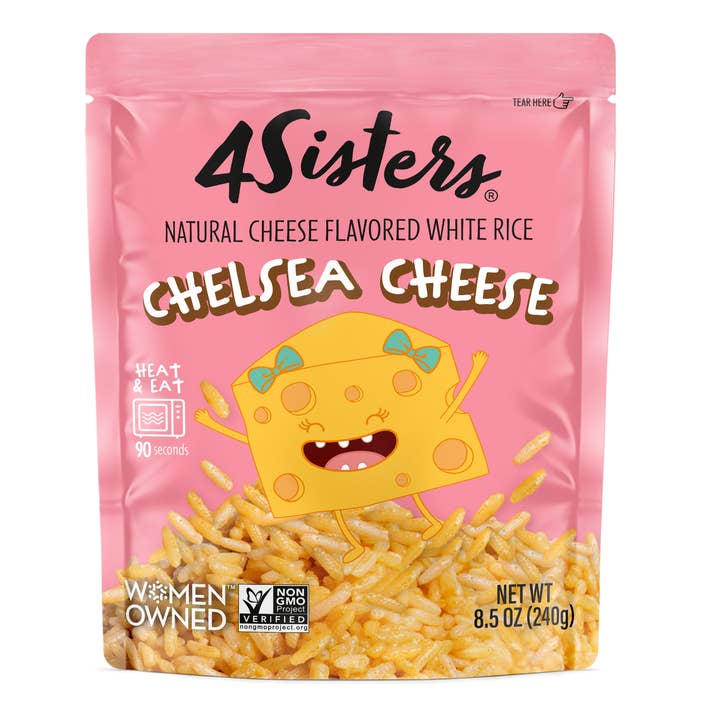 4Sisters Chelsea Cheese Rice - 8.5 oz and other Purchase Wholesale rice farmers market. Free Returns & Net 60 Terms on Faire trending on Faire.