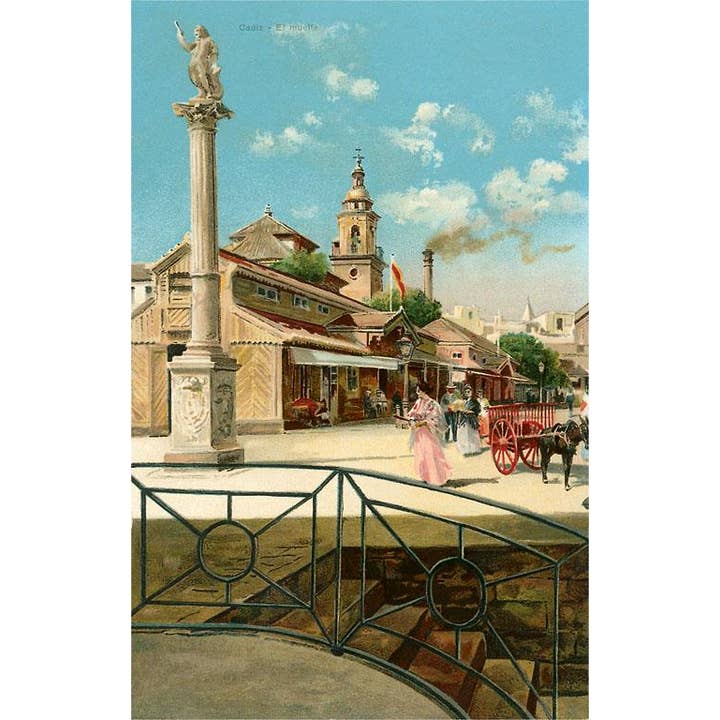 Found Image Press - Wholesale Postcard - Postcard MF-496 Muelle, Cadiz, Spain
