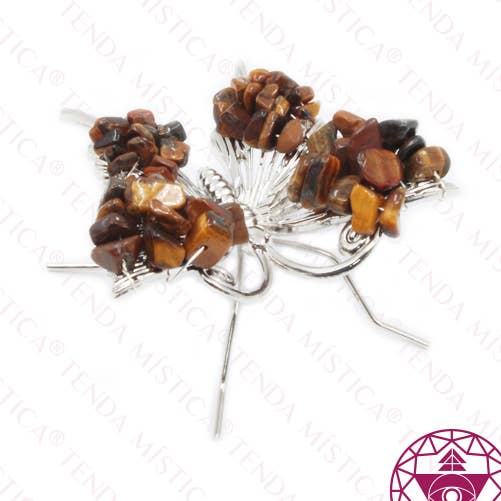 Silver Butterfly Tiger Eye for wholesale by Tenda Mística