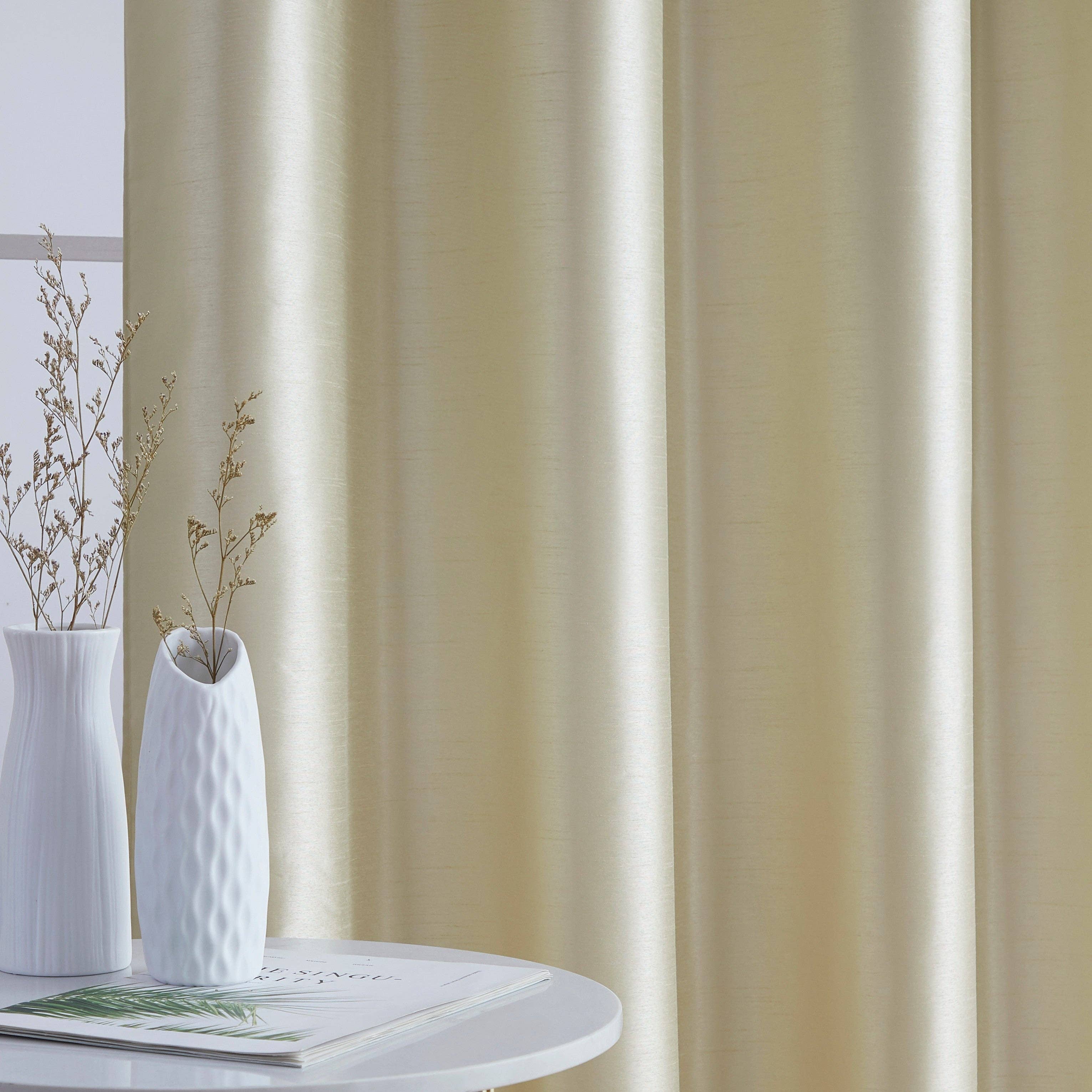 HLC.me - Wholesale Curtain - Jefferson Faux Silk Grommet Curtain Panels49