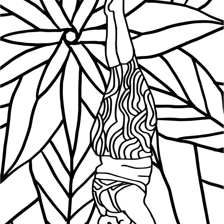 Illustrated Melanin - Wholesale Coloring & Activity Book - Adult - Find Joy Through Color II: Coloring Book for Yogis1