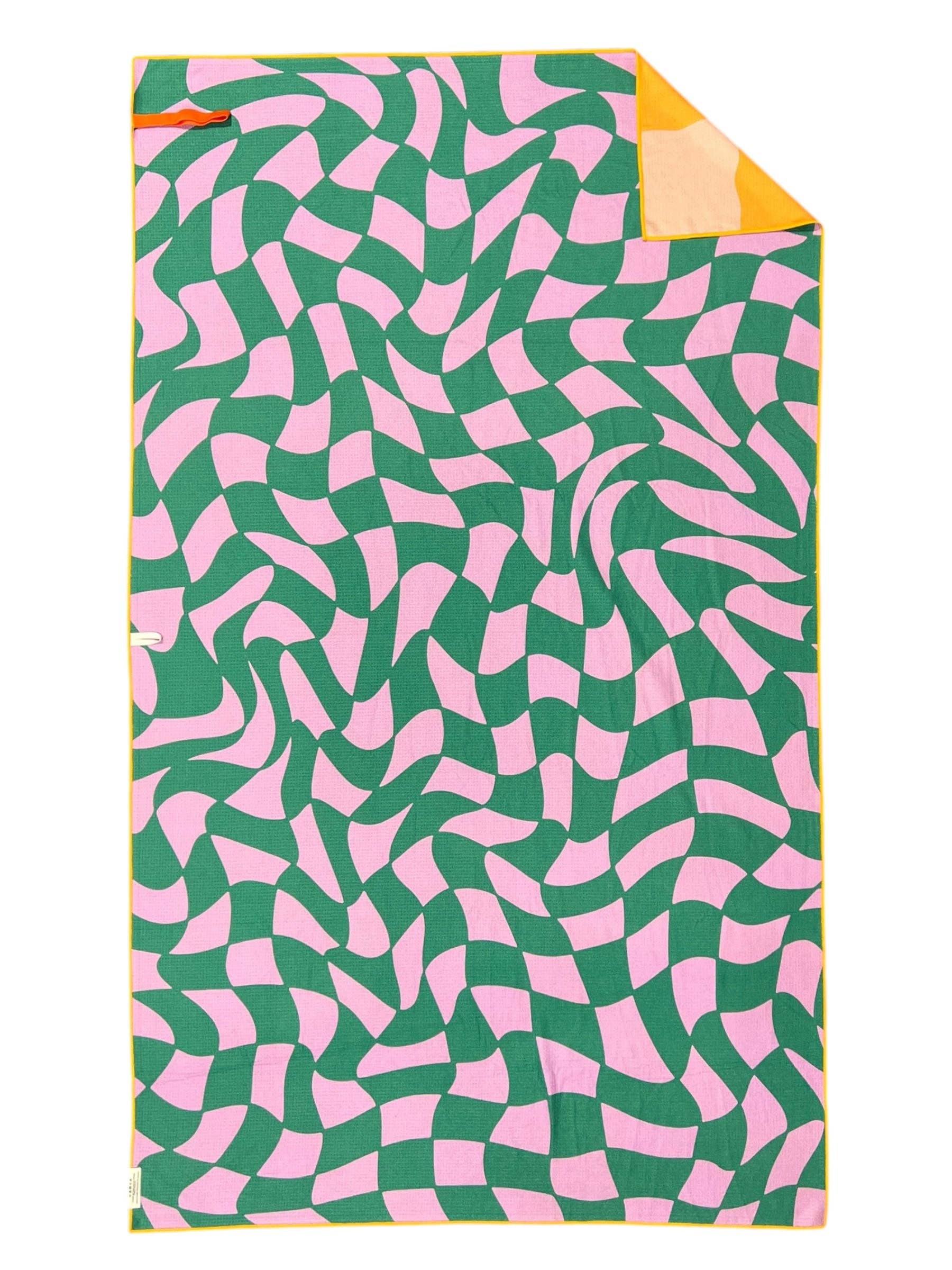 Crae.Home - Wholesale Beach Towel - Sugar Sugar Pool Towel: Reversible1