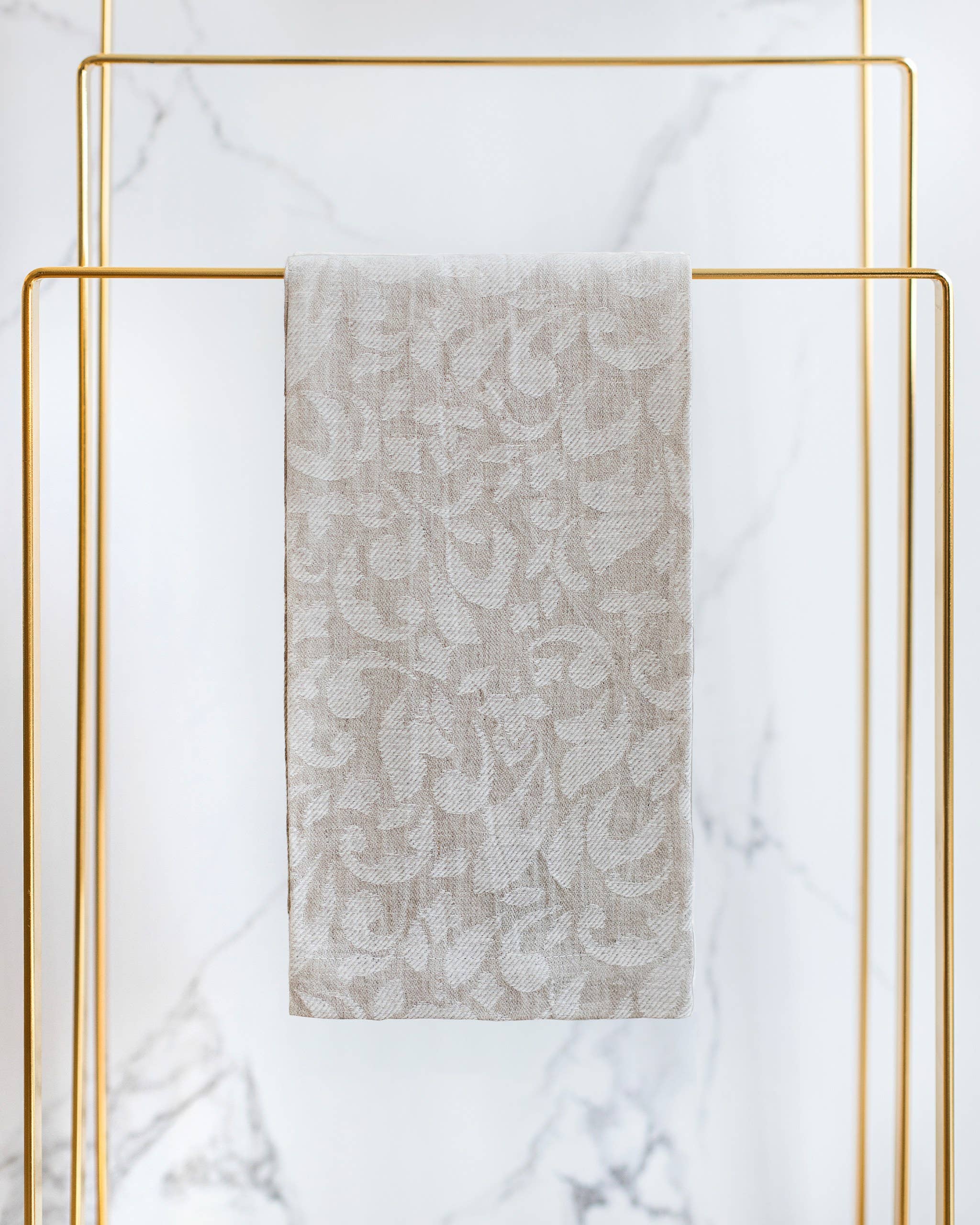 Linen Way Inc. - Wholesale Hand Towel - Foliage Linen Guest Towels - Available in 5 Colors, Set of 61