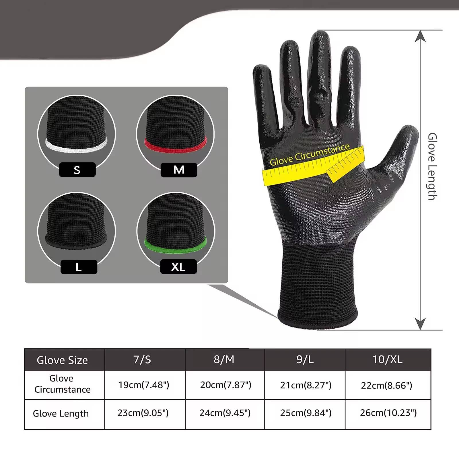 Superior Gloves Expert - Wholesale Gloves – Unisex - Nitrile Coated 13 Gauge Safety Work Gloves2