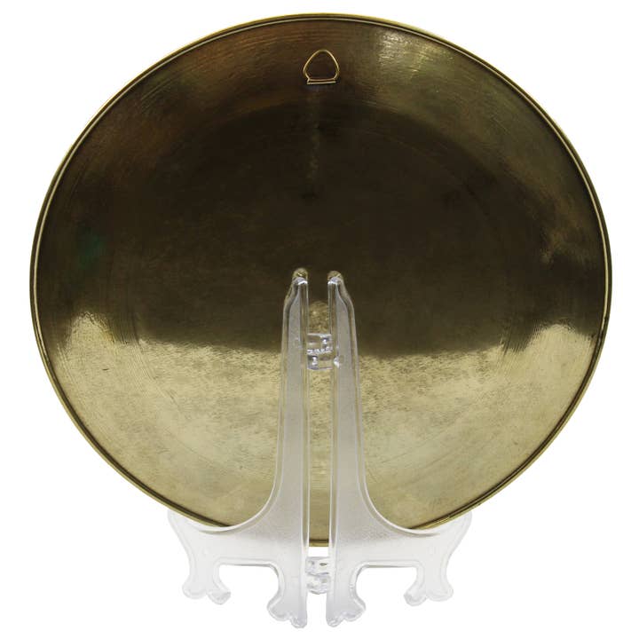 Natural Geo – Großhandel Dekorative Platte/Teller/Schüssel – Natürliche Geo-Giraffe Dekorativer Messing-Akzentteller3