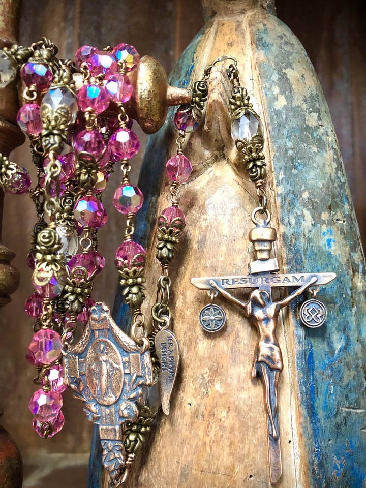 SACRED PRAYER HEIRLOOM ROSARY for wholesale by Seraphym