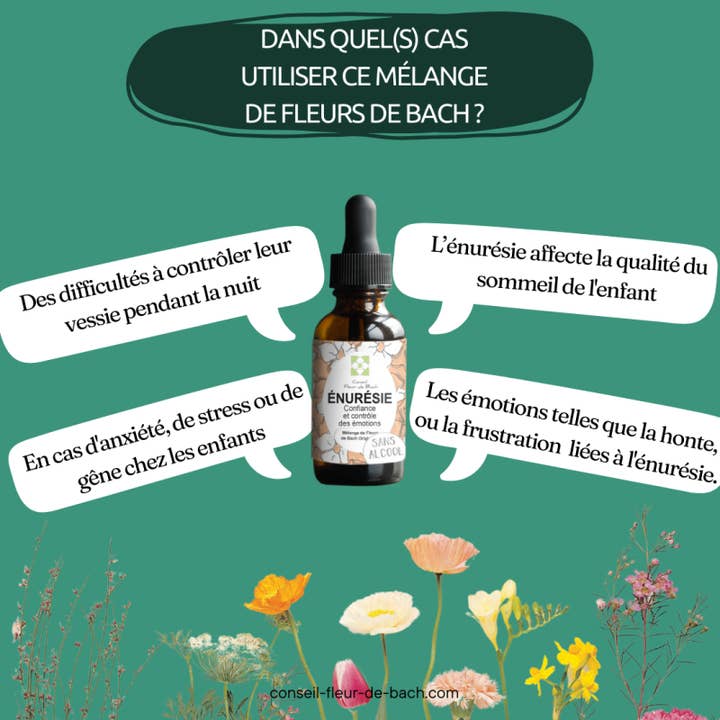 Conseil fleur de Bach - Wholesale Oral Supplement/Vitamin - Bach Flowers Enuresis2