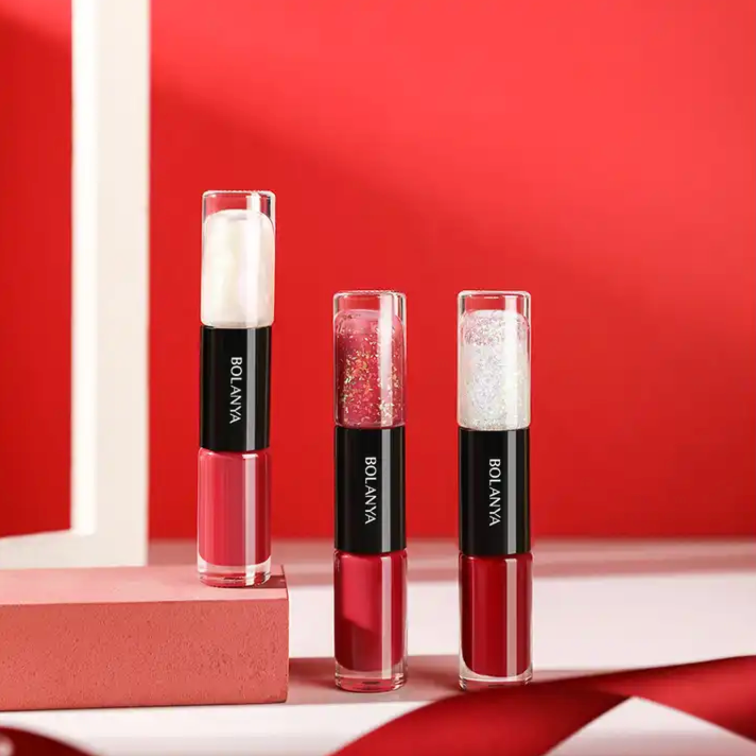 Tiny Gift Society – wholesale Nagellack – Dubbel nagellack - Trendiga färger, Glitter Polish Gift5