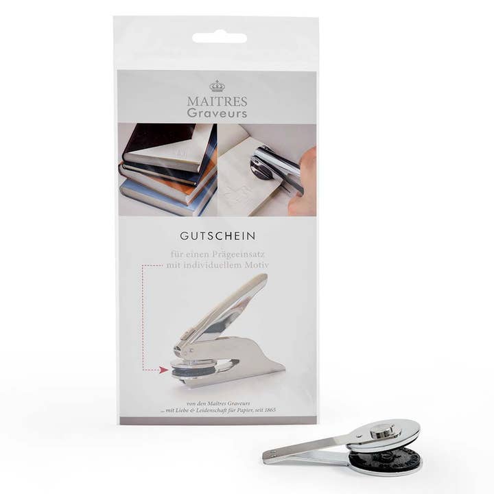 Gravörmästare l Presentkort för präglingsinsats individuellt motiv för wholesale av Royal Posthumus