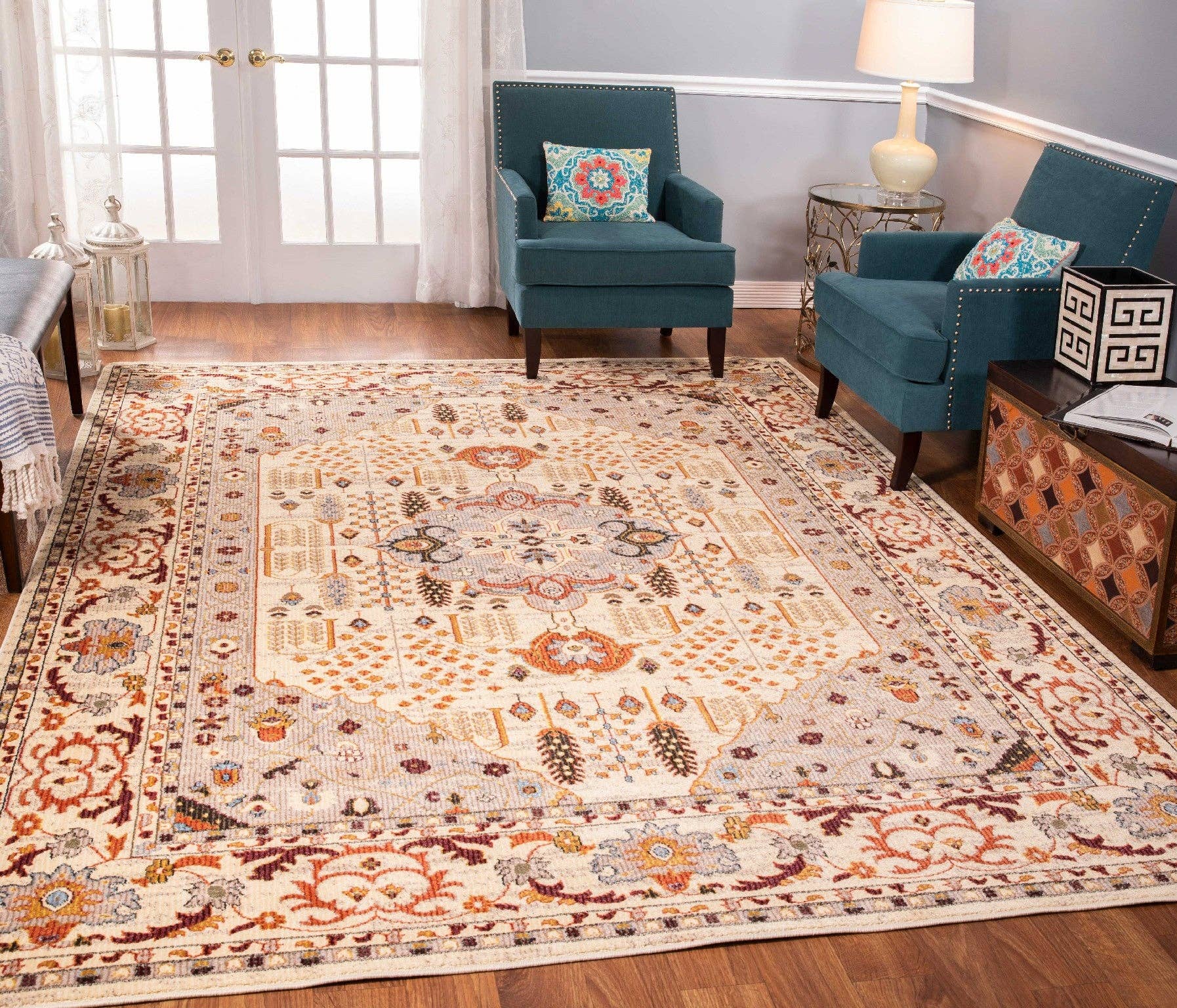 Noori Rug - Vente Tapis - Tapis Karabag Vonnie beige3