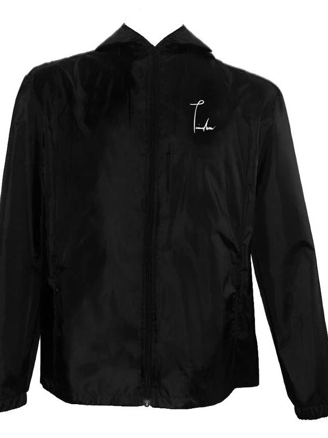 Wasserdichte Windjacke mit Signatur für den Großhandel von Trimingham