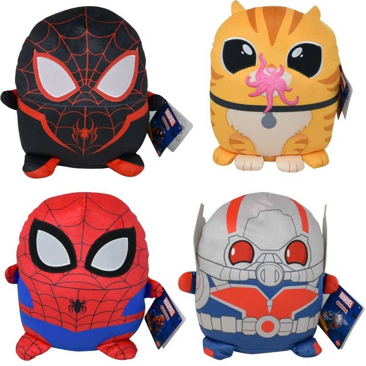 Deluxe Import Trading - Wholesale Toy Set - Kids - Mattel Marvel Squishables Cuutopia 10" Plush Asst.