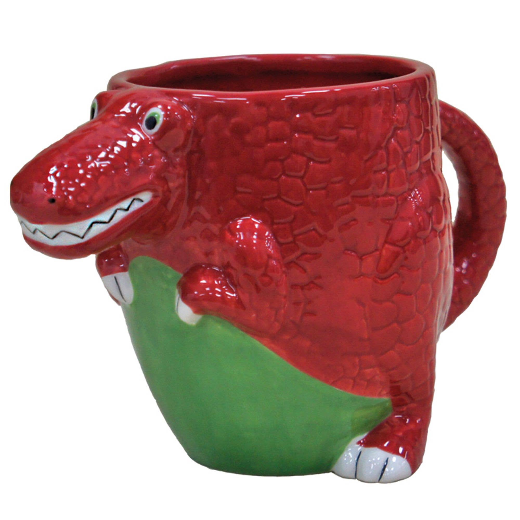 Deluxebase - Wholesale Coffee Mug - Crockery Critters Ceramic Mug - T-Rex0