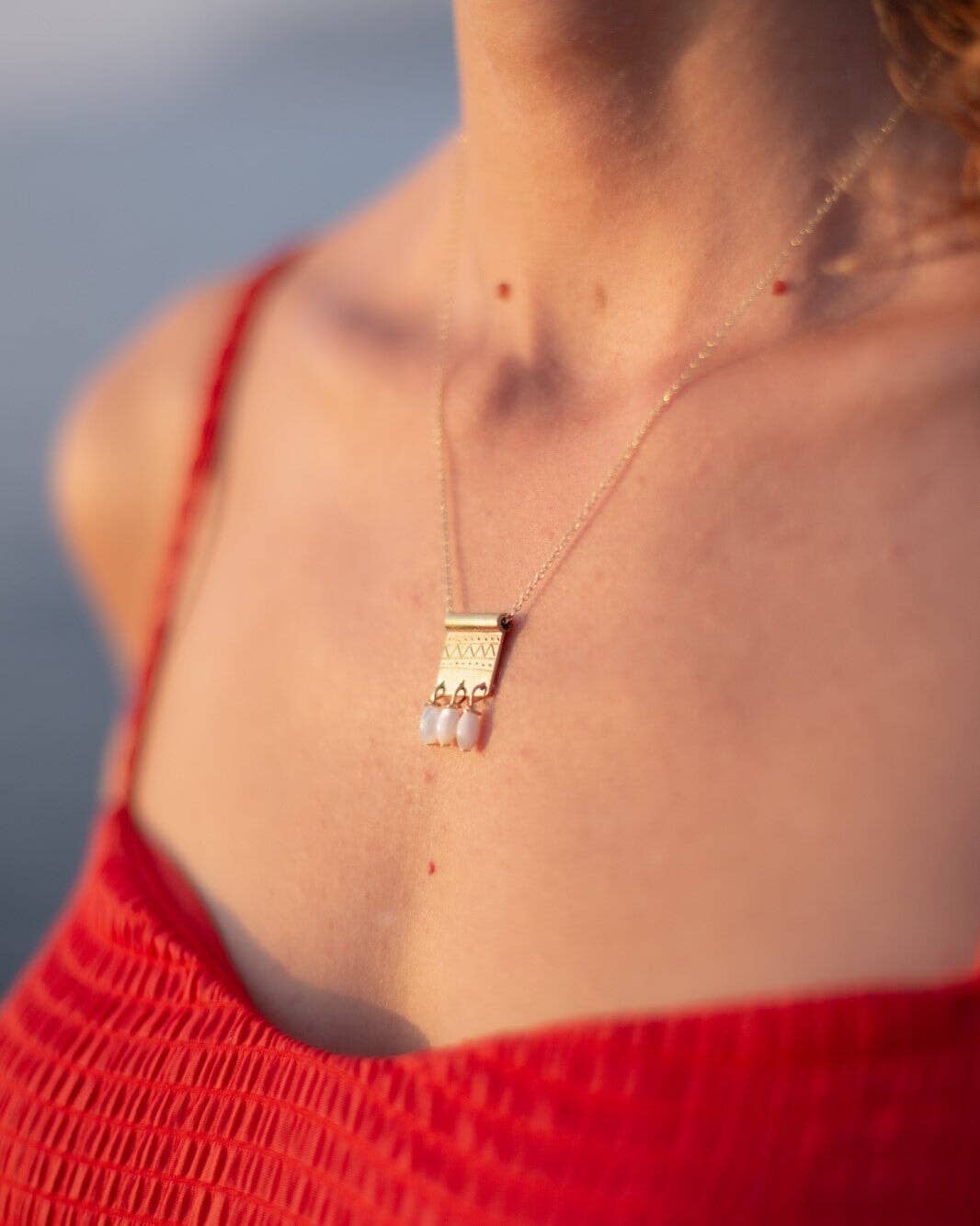 Ombre Claire – Engroshandel Halskæde med vedhæng – COLLIER AKAL1