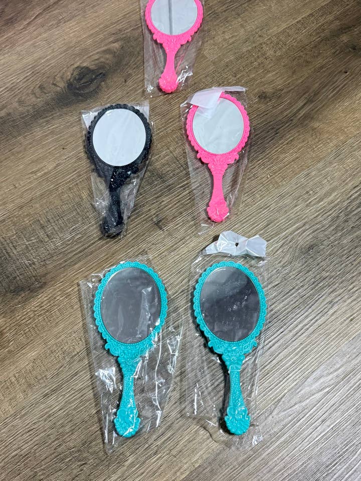 Handspiegel im Cinderella-Stil (Set mit 5 Stück) für den Großhandel von BoujeeVibesLLC