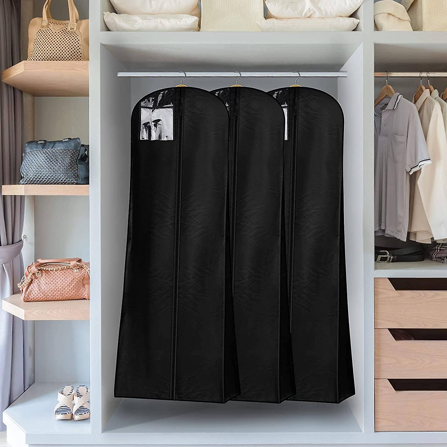 WeBaG N WeCoveR - Wholesale Garment Bag - Unisex - Wedding/Bridal Dress Cover, Quince Dress Cover/Bag Ball Gown9