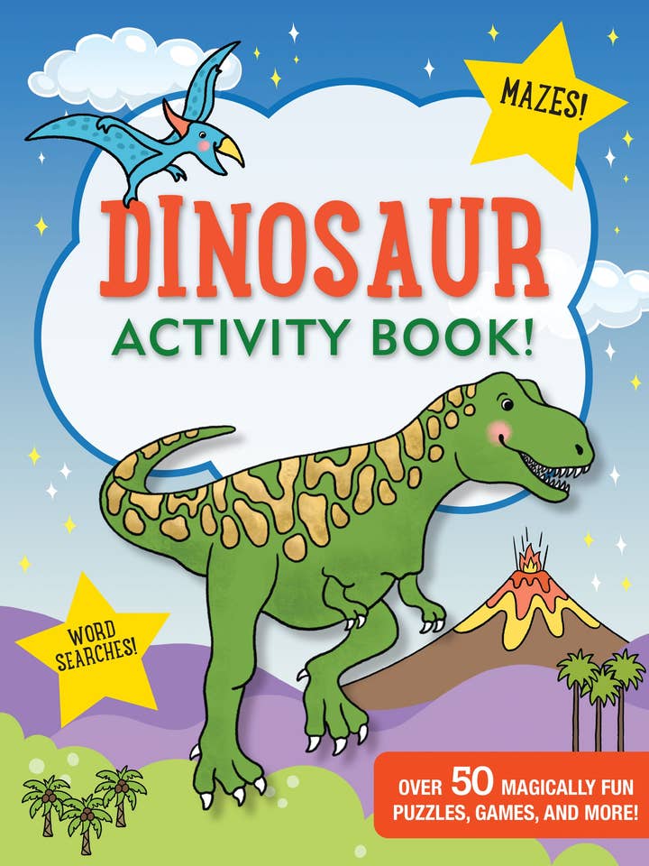 Dinosaur Activity Book! for wholesale by Peter Pauper Press