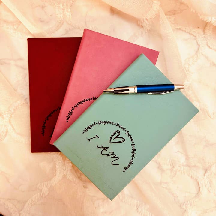 Journal - I Am Blessed Forgiven ... for wholesale by Emerald Wood Designs
