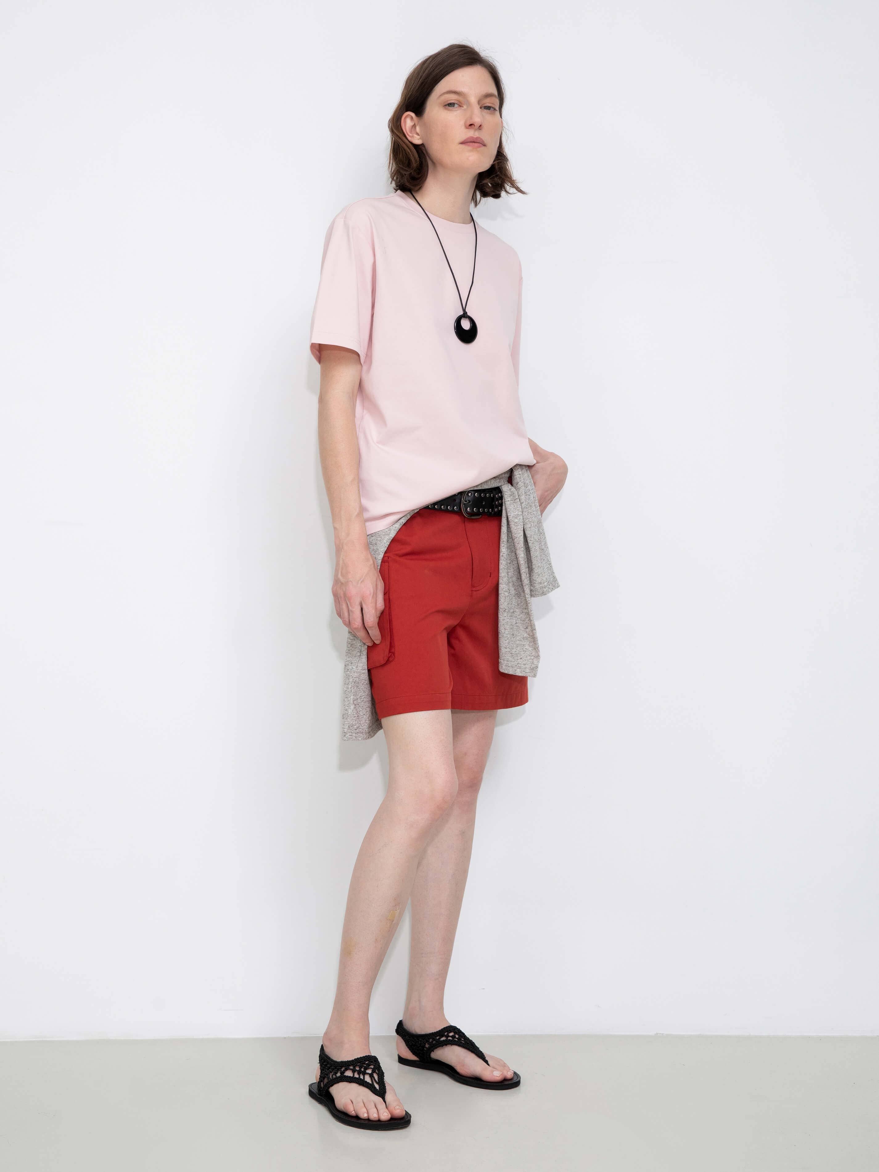 CUBIC – wholesale T-shirt – women's – C BY CUBIC Oversized Crew Neck Solid T-Shirt13