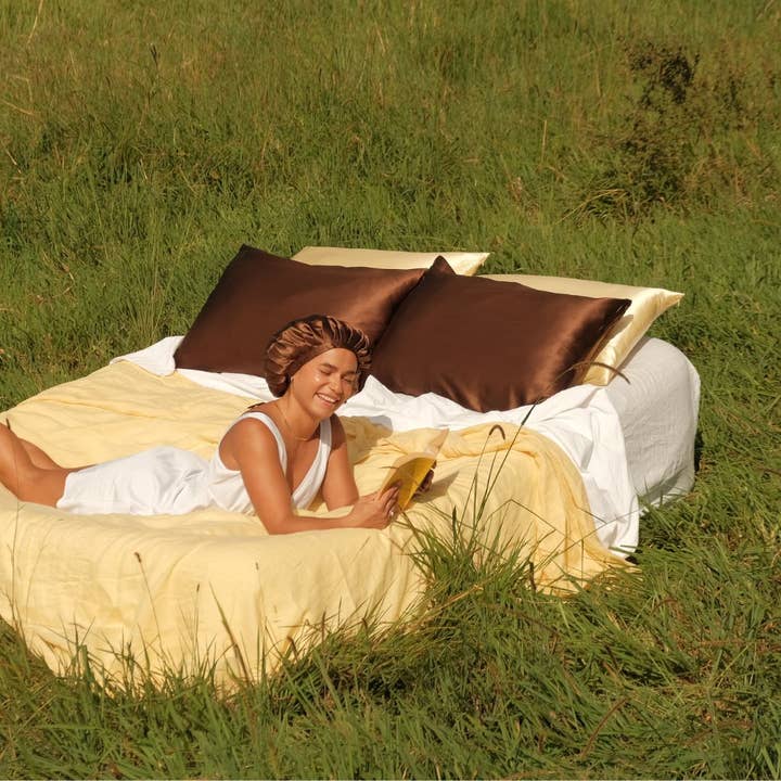 Strands of Silk - Vente Bonnet de nuit – femme - Bonnet de nuit en soie8