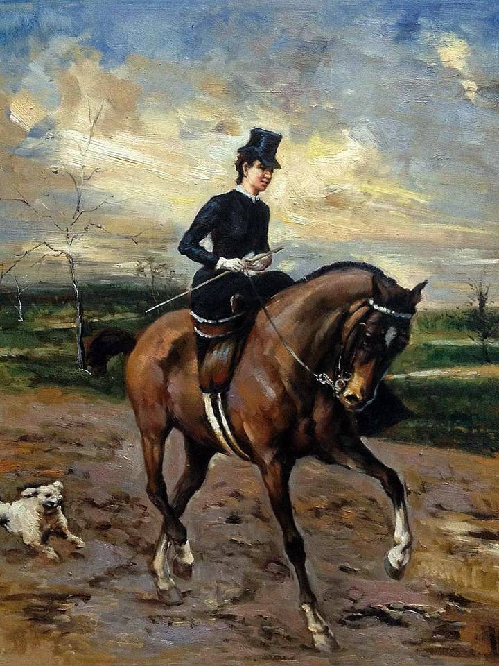 L'Amazonie avec son chiot pour la vente par La Pastiche