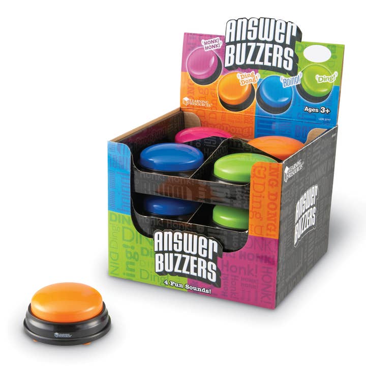 Learning Resources - Wholesale Toy Set - Kids - Answer Buzzers, Set of 12 in Display2