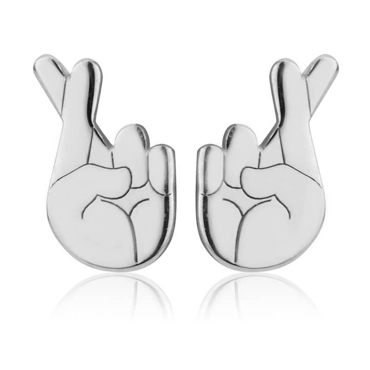 Krydsede Fingre Studs for engroshandel hos Vanbelle