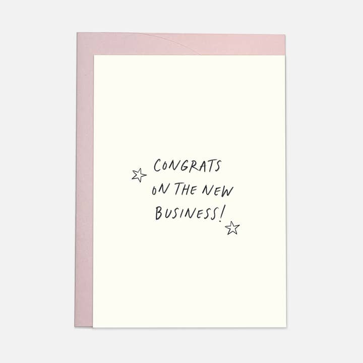 Kaart Blanche - Wholesale Congratulations Card - Congrats business - trending greeting card0