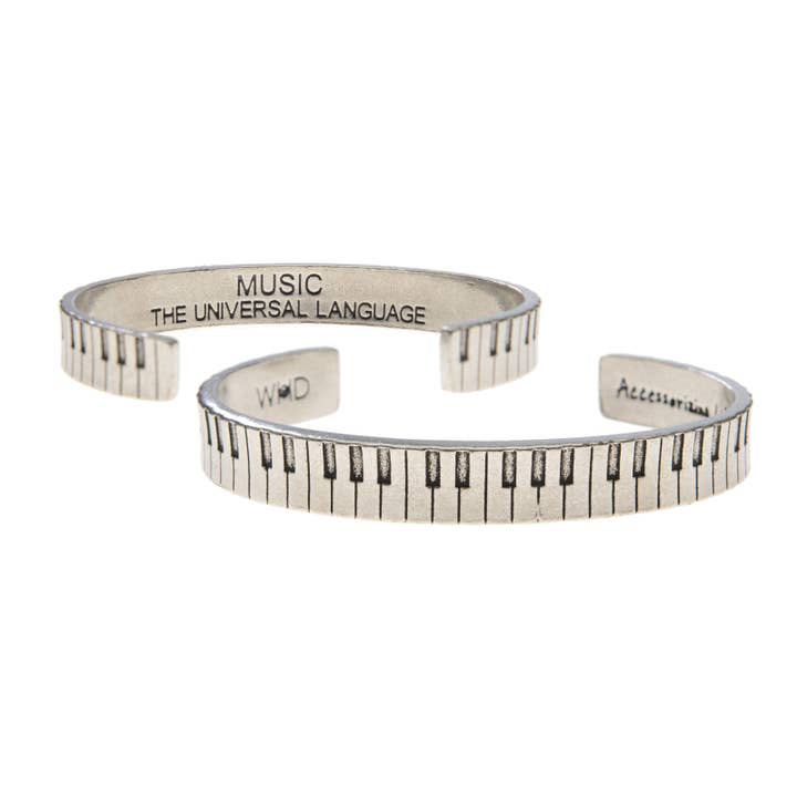 Whitney Howard Designs - Wholesale Cuff Bracelet - Piano Jewelry Adjustable Cuff