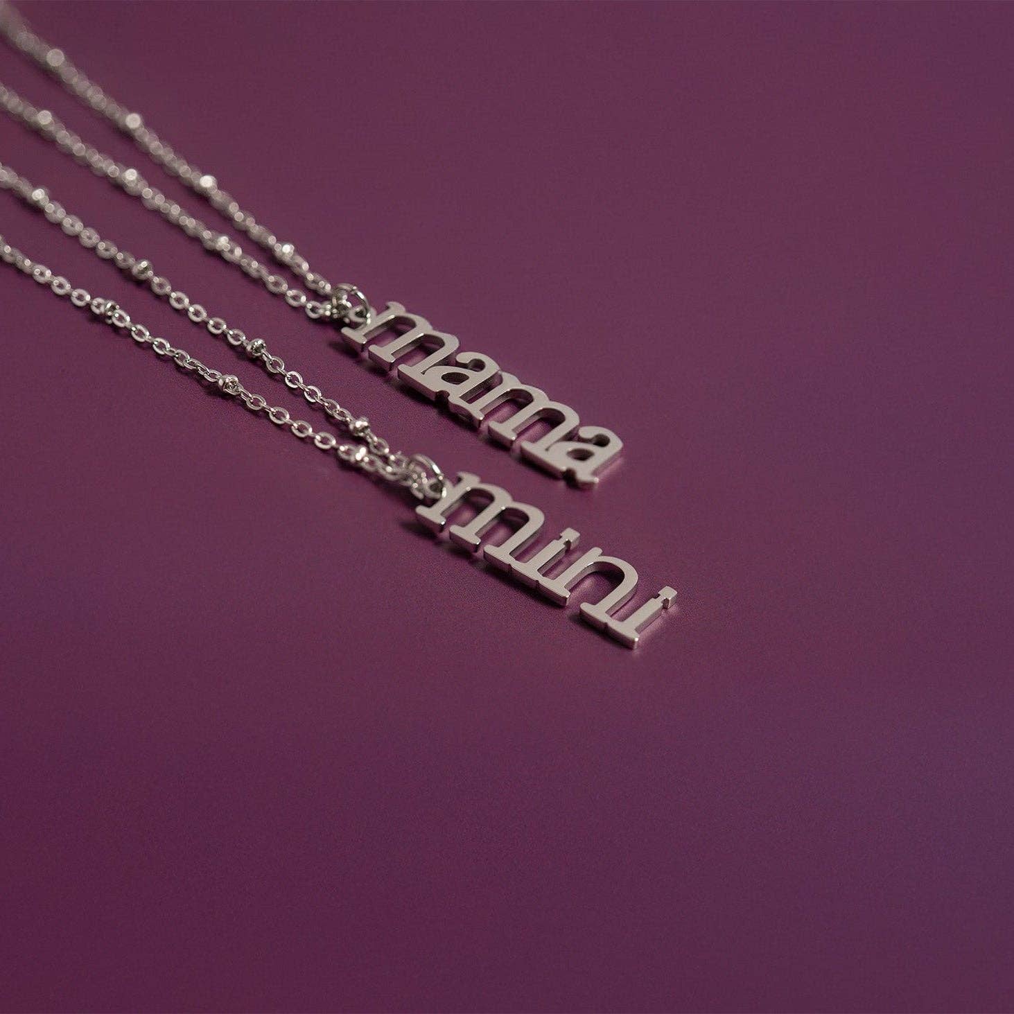 WJW - Wholesale Individual Charm/Pendant - 18K Gold PVD Stainless Steel Mama Charm10