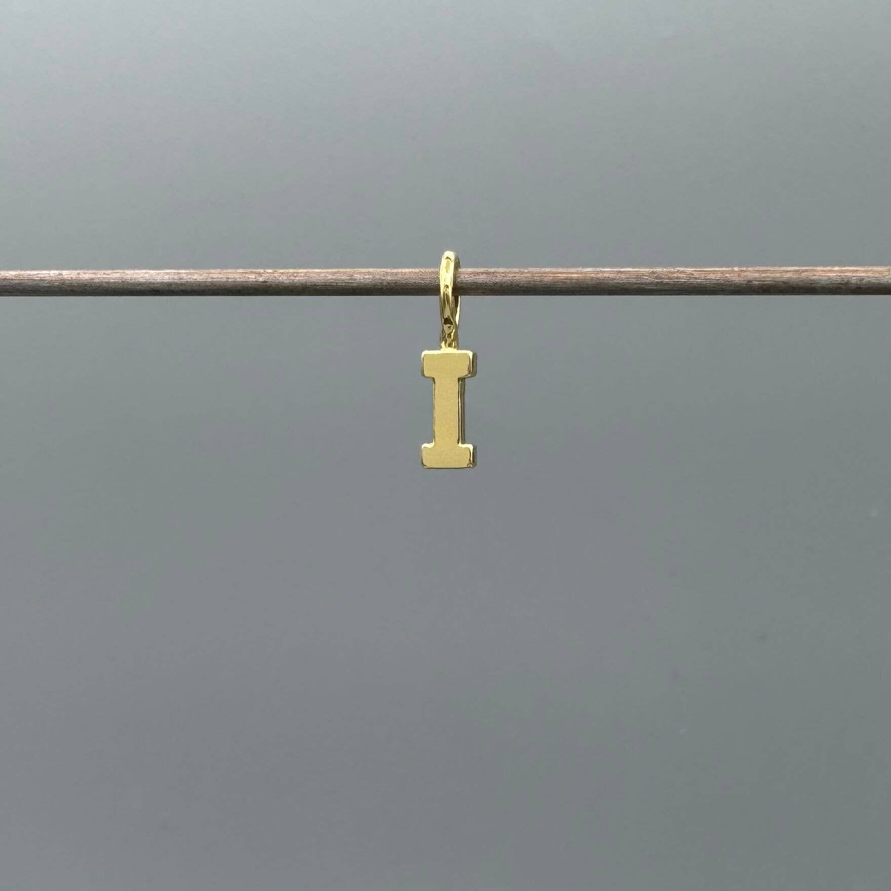 Something Silver - Wholesale Individual Charm/Pendant - Perfect Little Block Letter Initial Charm8