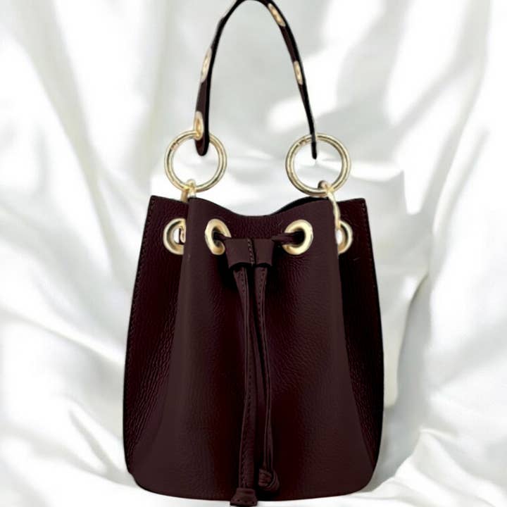 ITALIAN'S LEATHER - Wholesale Shoulder Bag - Women's - King Cowhide Bag 22022638