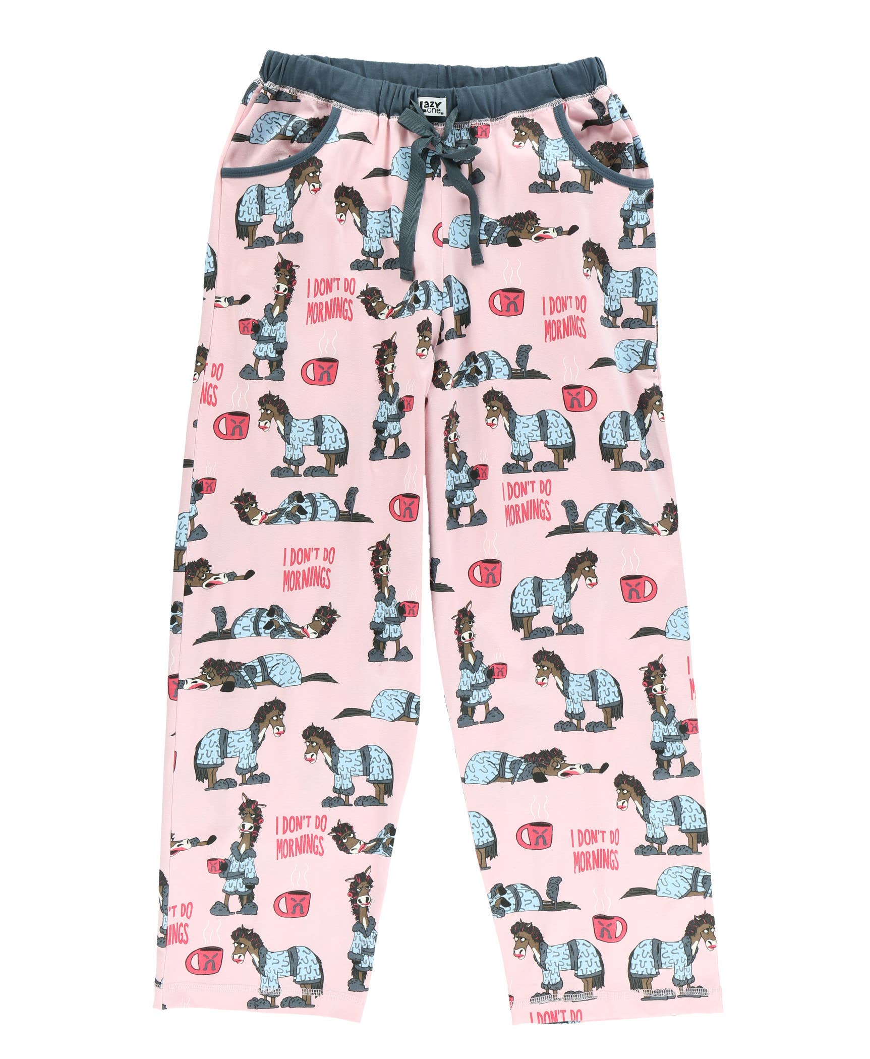 Lazy One - Wholesale Sleepwear Bottom - Women's - DDM Horse Women's Pajama Pant0
