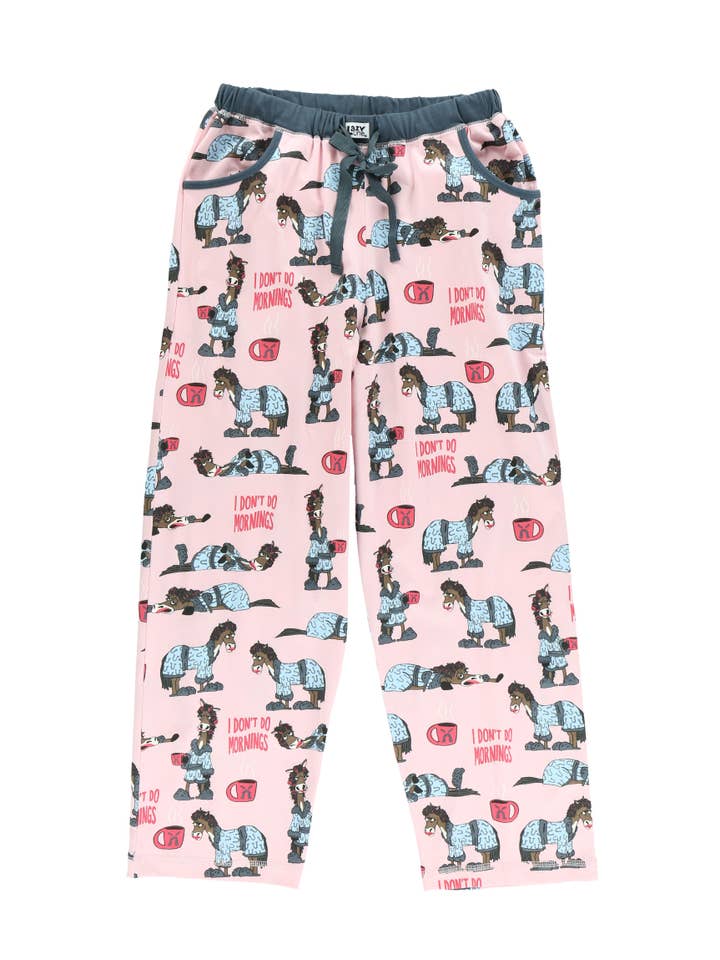 Lazy One - Wholesale Sleepwear Bottom - Women's - DDM Horse Women's Pajama Pant
