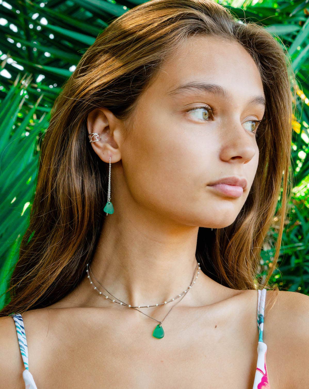 Betty Belts | Ocean Lovers® - Wholesale Pendant/Charm Necklace - Maddie Genuine Sea Glass Necklace4