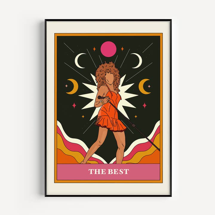 The Best Card Art Print for wholesale by Twisted Rebel Designs