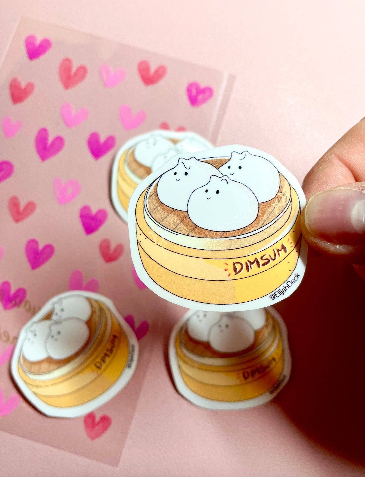 ElijahDeck - Wholesale Sticker - Dimsum Sticker | Chinese Food Sticker | Glossy0