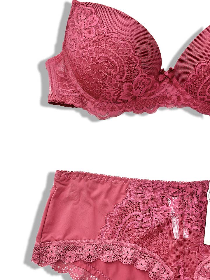 Belle Com'Elle - Wholesale Lingerie Set – women's - C Cup Bra + Panty Set/AZ160194