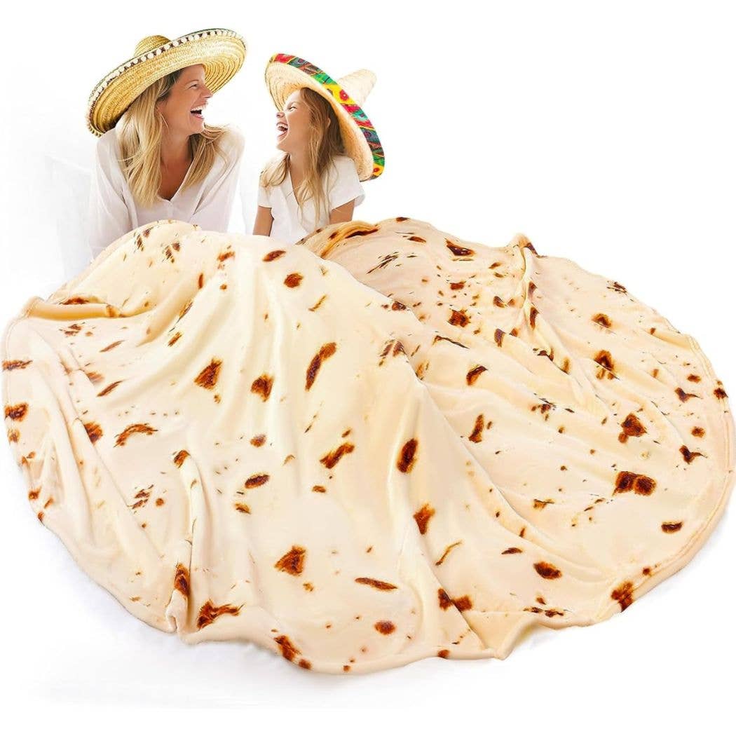 Zulay Kitchen - Vendita all'ingrosso Plaid - Coperta per burrito, motivo: tortilla con farina15