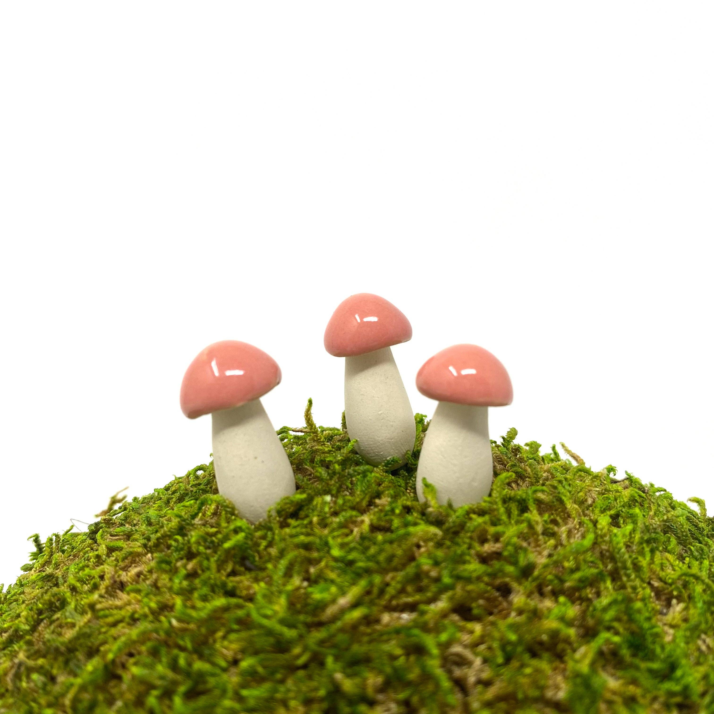Handpicked Ceramics - Wholesale Decorative Tabletop Object - Miniature Ceramic Mushrooms9