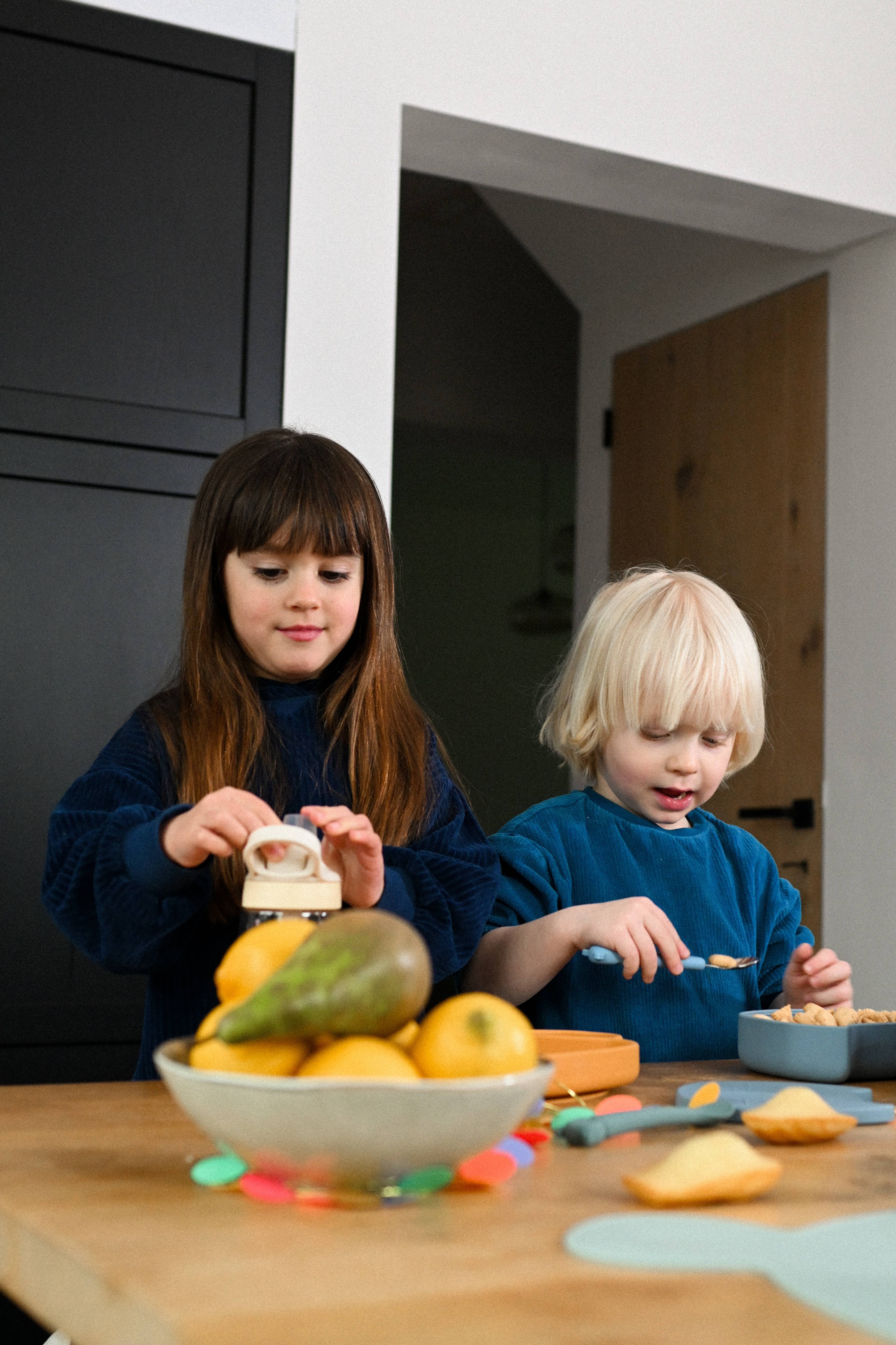 the cotton cloud - Vente Bouteilles d'eau - Gourde pour enfants Tritan 480 ml avec chatons « Meowtiful Cats »5